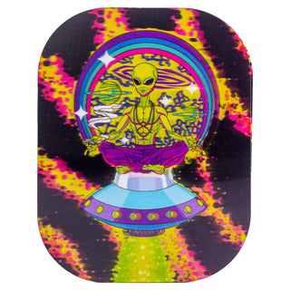 Small Rolling Tray with Magnetic Lenticular Lid - Assorted Designs