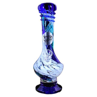 Twisted Sisters Glassworks 10" Color Swirl Soft Glass Water Pipe