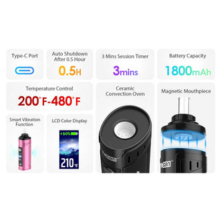 Yocan HIT 2 1800mAh Dry Vaporizer