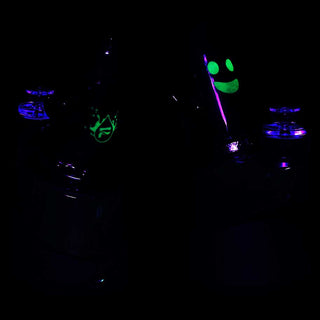 Pulsar Ghostly Glow Bubbler Attachment for Puffco Peak & Peak Pro