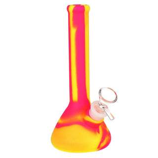 SeshGear Silicone Beaker Water Pipe 7.5" - Assorted