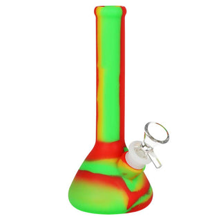SeshGear Silicone Beaker Water Pipe 7.5" - Assorted