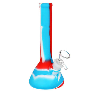 SeshGear Silicone Beaker Water Pipe 7.5" - Assorted