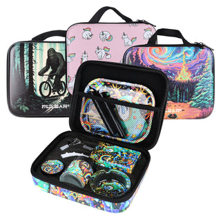 Pulsar Design Series Juicebox Borosilicate Glass Water Pipe Travel Kit