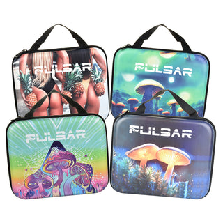 Pulsar Design Series Juicebox Borosilicate Glass Water Pipe Travel Kit