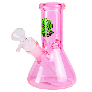 SeshGear Shorty 6" Beaker Color Glass Water Pipe