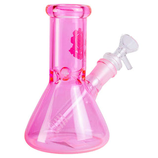 SeshGear Shorty 6" Beaker Color Glass Water Pipe