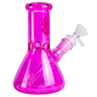 SeshGear Shorty 6" Beaker Color Glass Water Pipe