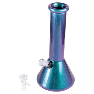 SeshGear Sparkle & Shine 10" Beaker Glass Water Pipe - Assorted