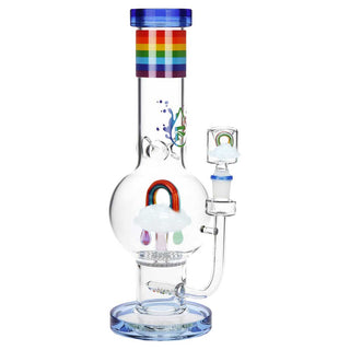 Pulsar Acid Rainbows 12.75" Borosilicate Glass Water Pipe 14mm F