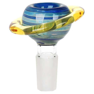 Pulsar Rings of Saturn 12.75" Borosilicate Glass Water Pipe 14mm F