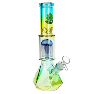 SeshGear Prism Ombre Water Pipe 10.25" Borosilicate Glass - Assorted