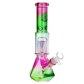 SeshGear Prism Ombre Water Pipe 10.25" Borosilicate Glass - Assorted