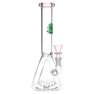 SeshGear 10" Beaker Borosilicate Glass Water Pipe 14mm F