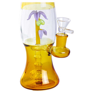 Lava Lamp 9" Glass Water Pipe - Assorted