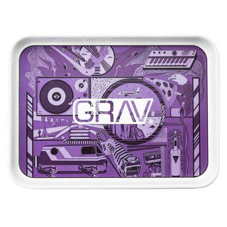 GRAV Acrylic 7.5" Rolling Tray