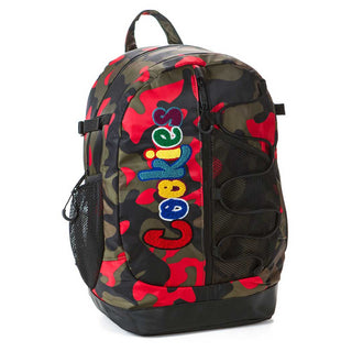 Cookies The Bungee Nylon Smell Proof Backpack Chenille Red