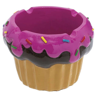 Fujima 3.25" Cupcake Polystone Ashtray