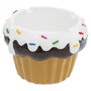 Fujima 3.25" Cupcake Polystone Ashtray