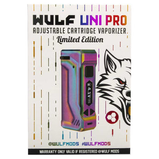 Yocan Uni Pro X Wulf Mods Box Mod Rainbow
