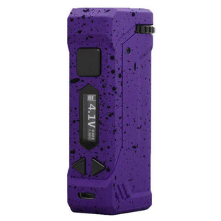 Yocan Uni Pro X Wulf Mods Box Mod Purple W Black Splatter
