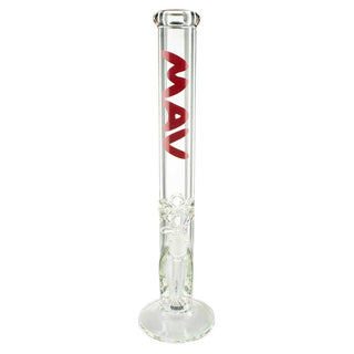 Mav 18 X 9Mm Straight Tube Water Pipe Red