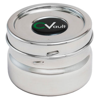 CVault Stainless Steel Small 0.5 oz Storage Container