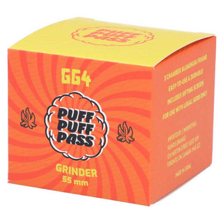 Puff Puff Pass 55Mm 3 Stage Grinder Gg4
