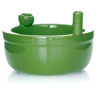 Roast And Toast Ceramic Cereal Bowl Pipe 6 Green