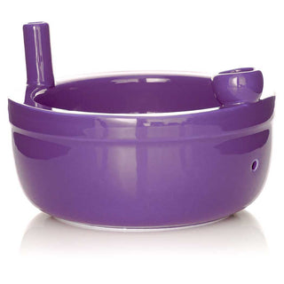 Roast And Toast Ceramic Cereal Bowl Pipe 6 Purple