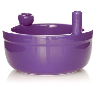 Roast And Toast Ceramic Cereal Bowl Pipe 6 Purple