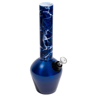 Chill Steel Pipes Mix & Match Gloss Blue Base Blue Marble Neckpiece Water Pipe