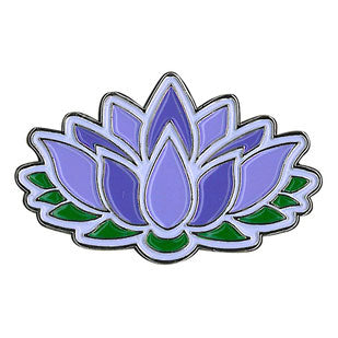 Yujean Lotus Flower Enamel Pin