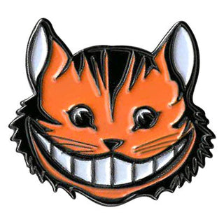 Yujean Cheshire Cat Head Enamel Pin