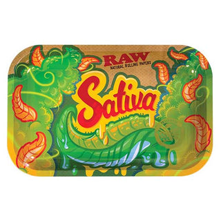 Raw Strain Rolling Trays Sativa