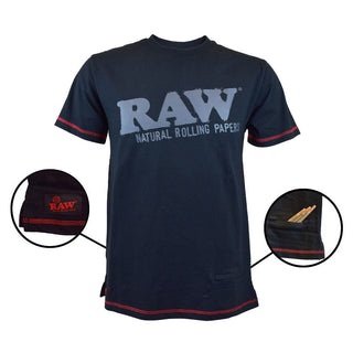 RAW Core T-Shirt Zipper Stash Pocket