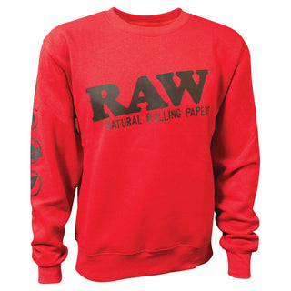 RP X RAW Crewneck Sweater with Zipper Pocket