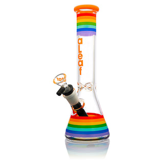 aLeaf Pride Collection Beaker Water Pipe 10" - Assorted Colors