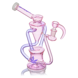 aLeaf Apollo Tornado 9" Recycler Water Pipe with Horn Bowl