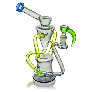 aLeaf Apollo Tornado 9" Recycler Water Pipe with Horn Slide