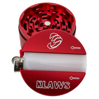 Klaws Bic Maxi Klaw Grinder Red
