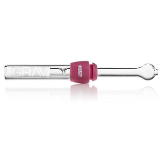 Grav Glass Blunt With Silicone Grommet Assorted Colors Pink