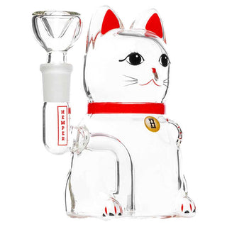 HEMPER Lucky Money Cat 5" Water Pipe