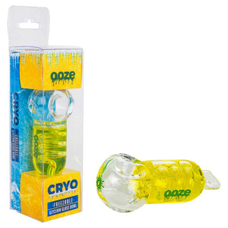 Ooze Cryo Freezable Glycerin Glass Hand Pipe
