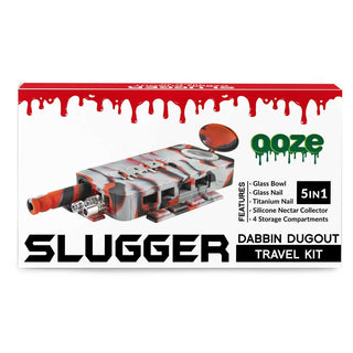 Ooze Slugger Dabbin Dugout Silicone Travel Dab Kit After Midnight