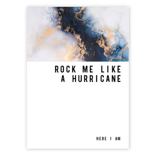 Warm Human Hurricane Greeting Card