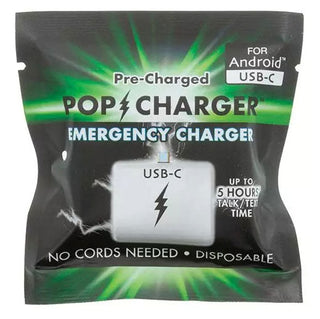 Pre-Charged Disposable Emergency Pop Charger