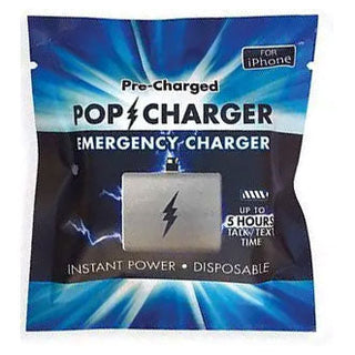 Pre-Charged Disposable Emergency Pop Charger