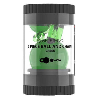 White Rhino Terp Slurper 2 Piece Ball And Chain Green