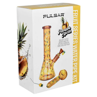 Pulsar Fruit Series Pineapple Express Water Pipe Duo